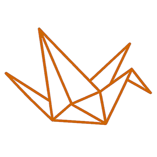 Grue en origami